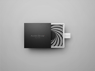 Austin Droz Jewelry black fashion graphic design jewelry luxury modern packaging packaging design patterns premium