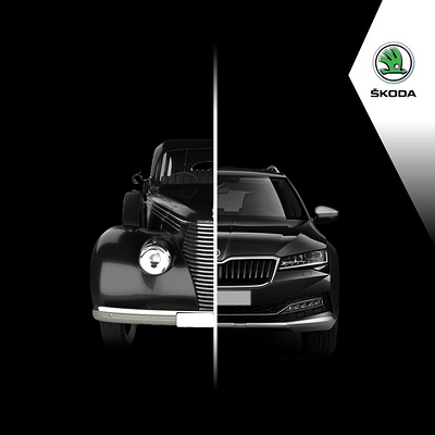 ŠKODA Social Media banners car cars media poster social