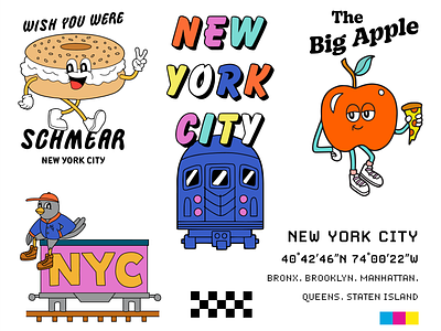 New York T Shirt designs, themes, templates and downloadable
