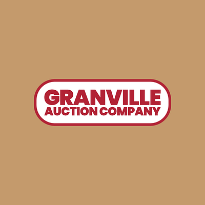 Granville Auction Company adobe illustrator brand branding design graphic design illustration illustrator logo north carolina