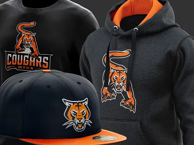 MTCS Cougars | Rebranding – 03 apparel athletcis athletic branding bold branding clean cougar mascot cougars custom type illustration logo mascot mascot design mascot logo rebranding school school branding sports branding sports logo vector