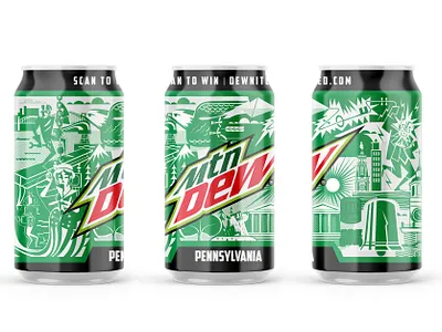 One Color, Dewnited Pennsylvania Mountain Dew