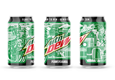 One Color, Dewnited Pennsylvania Mountain Dew