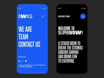 SuperWow! behance branding design illustration interface logo ui ux web webdesign