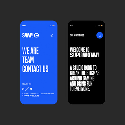 SuperWow! behance branding design illustration interface logo ui ux web webdesign