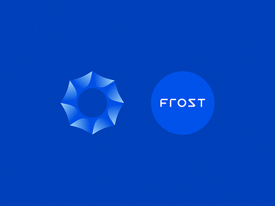 Frost Identity abstract branding design frost frozen identity illustration logo snowflake typography vector