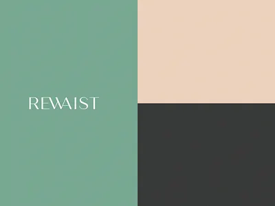 Rewaist branding design logo