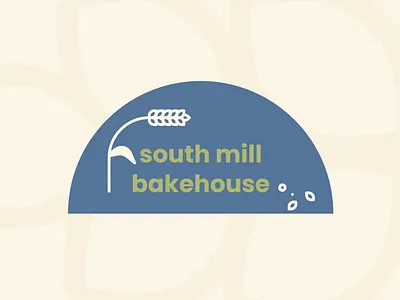 South Mill secondary logo branding design icon logo packaging typography