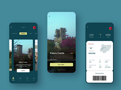 Travel app app creative agency creative design tourism travel