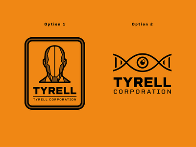 Evil Fictional Corporation Logo Design adobe illustrator blade runner branding design illustration illustrator logo vector