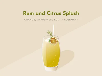 And another drink! branding design drink icon illustration logo typography ui vector
