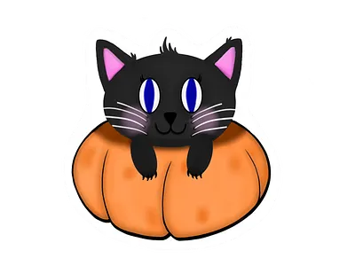 pumpkin kitty