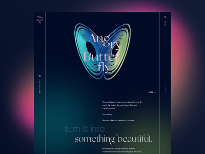 Angry Butterfly branding design agency design studio landing page marketing marketing agency menu online business online marketing online store ui ui design ux ux design web design website