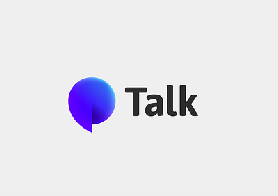 Talk Logo branding logo