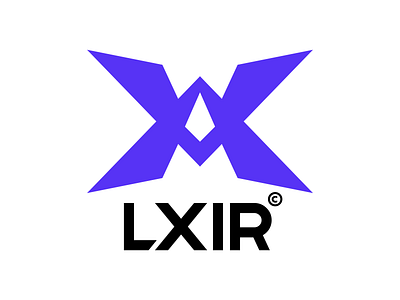 LXIR Logo animation branding graphic design illustrator lettering logo modern monogram motion graphics motiongraphics nft ui
