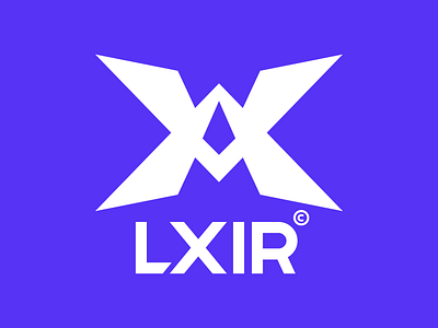 LXIR Logo 2d art branding character design characterdesign design illustration illustrator logo procreate ui
