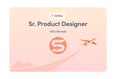 HIRING - Scott's Cheap Flights app design branded ui branding design design gig ecommerce hiring designers illustration job plaane planes product design tavel ui ui design visual design