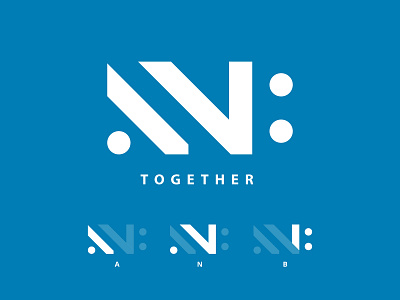 ANB Logo Design (Lettermark) brand design brand identity branding branding design corporate branding corporate logo graphicdesign lettermark lettermark logo design logo logodesign