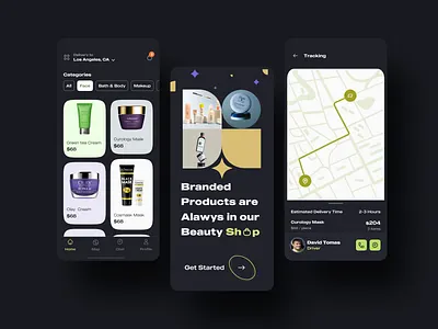 Beauty Product Shop App apple apps design apple ios design apps design beauty product shop app clean ui deisgn ios minimul design ui design ui ux design ux design