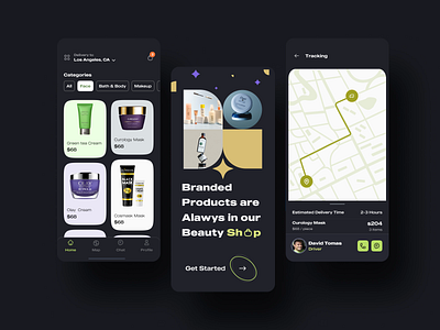 Beauty Product Shop App apple apps design apple ios design apps design beauty product shop app clean ui deisgn ios minimul design ui design ui ux design ux design