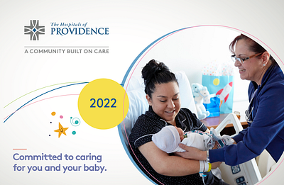The Hospitals of Providence - Labor and Delivery copywriting graphic design illustration vector