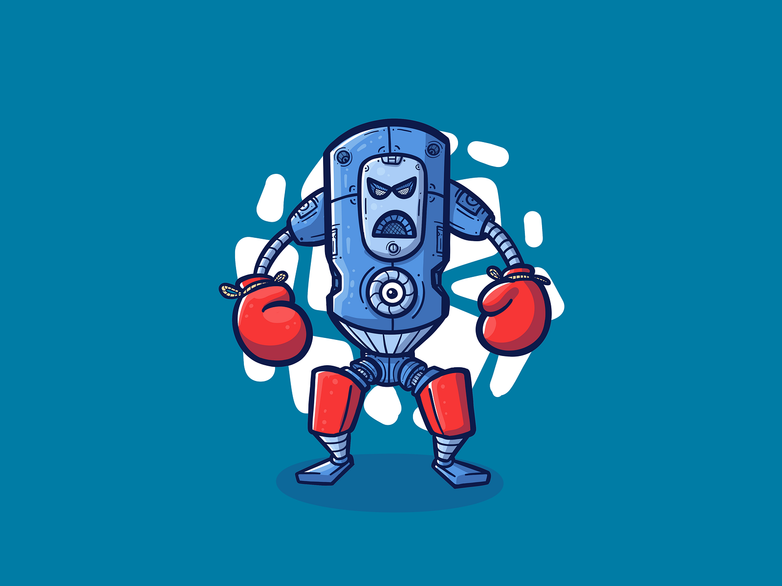 BOXING DROID by MEANDI on Dribbble