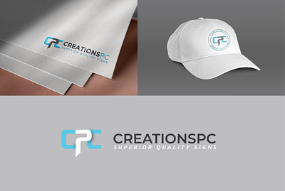 CPC CREATIONSPC LOGO adobe illustrator advertising logo branding design logo logodesign minimal typogaphy