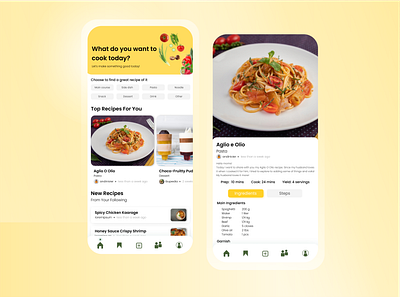 FoodPedia applicationdesign design food