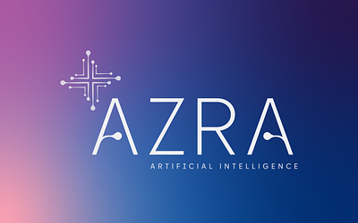 Finalized mark | Azra AI ai artificial intelligence design hospital illustrator logo logo mark saas software software logo technology