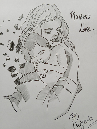 Mother Love.... sketching