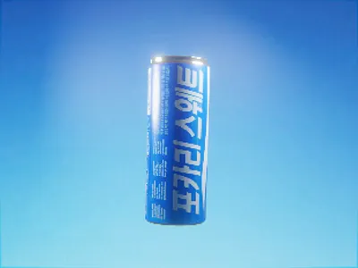 🔵🌟🔵 - pocari sweat 3d 3d artist 3d visualizer motion graphics product advertisement product artist product visualization