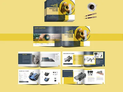 Product Catalog Design bifold brochure design branding brochure brochure design catalog color theory company brochure company profile flyers graphic design illustration product catalog products typography