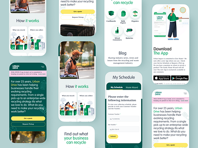 Recycling App app design mobile mobileapp mobileappdesign nature recycle ui ux wastemanagement webdesign