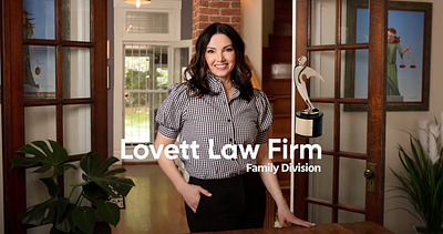 Lovett Law Firm Family Division - 30sec motion graphics photography