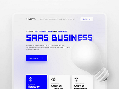 Saas digital agency 3d animation vector web
