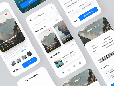 Travel app ui design app app design booking clean concept ios minimalist mobile mobile app principle ticket tourism tourism app travel app travel app design travelling ui user interface ux vacation