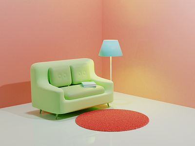 Evening 🛋 3d 3dart 3ddesign 3dillustration 3dmodel 3dmodeling 3droom 3dvisualisation