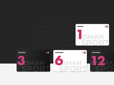 Woman sport – gym membership branding graphic design pink sport woman