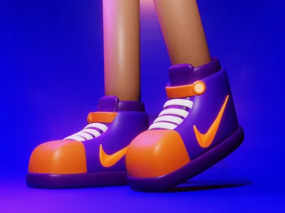 Sneaker Shill 3d digital art drawing illustration