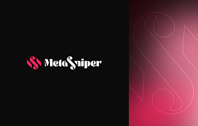 MetaSniper Logo branding design graphic design illustration logo minimal ui ux vector web