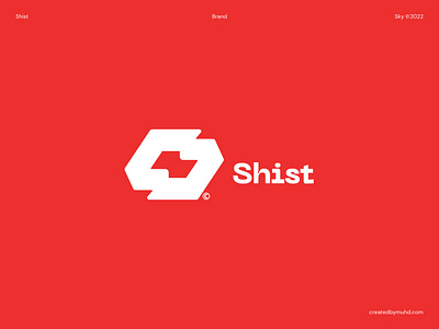 SHIST adobe app brand branding concept creative design graphic design idea illustration logo logo design logos marca minimal simple typography ui ux vector