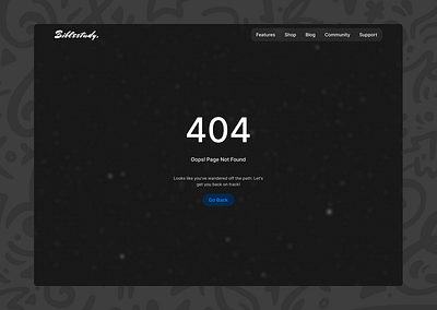 #DailyUI - 404 Page Design 404 page daily ui ui web