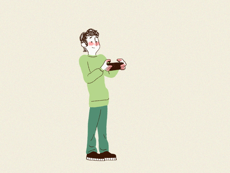 Drone Guy {gif} 2d after effects animated gif animation character gif motion graphics rigging toon boom harmony