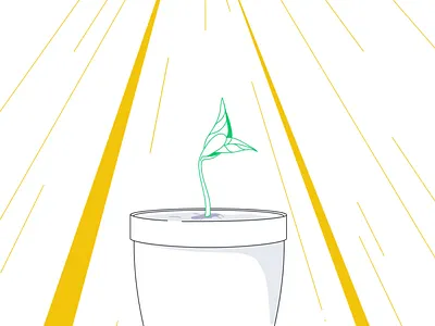 Wrike for Professional Services 2d animatioin animation design explainer illustration motion design motion graphic motiongraphics plant pot promo video shapes animation wrike