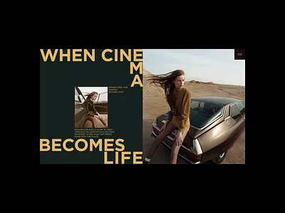 Portfolio - Cinema Group animation branding cinema design fashion grid logo motion graphics movie portfolio typography ui ux web web design