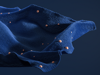 Soft Cloth Visual 3d 3d in branding 3d visuals art direction brand identity branding cgi cimputer generated cinema 4d maxon octane render visual identity