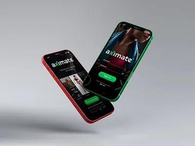 Aximate Mobile App branding design graphic design ui ux