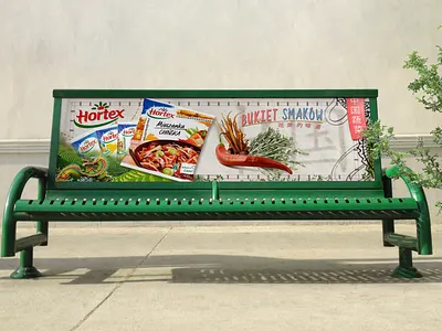 Hortex Outdoor Advertising design graphic design