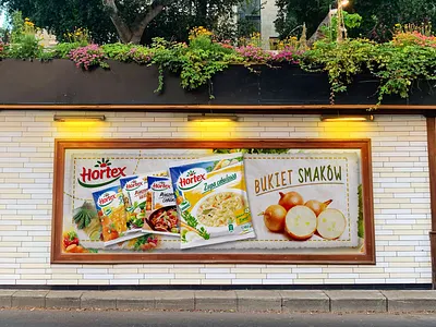 Hortex Outdoor Advertising design graphic design