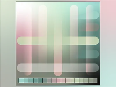 2023 Calendar: February Artwork // CHELCHA adobe adobe illustrator artwork blending modes calendar design gradient graphic design illustration illustrator line work